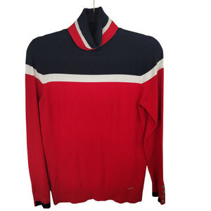 Tommy hilfiger deals striped turtleneck
